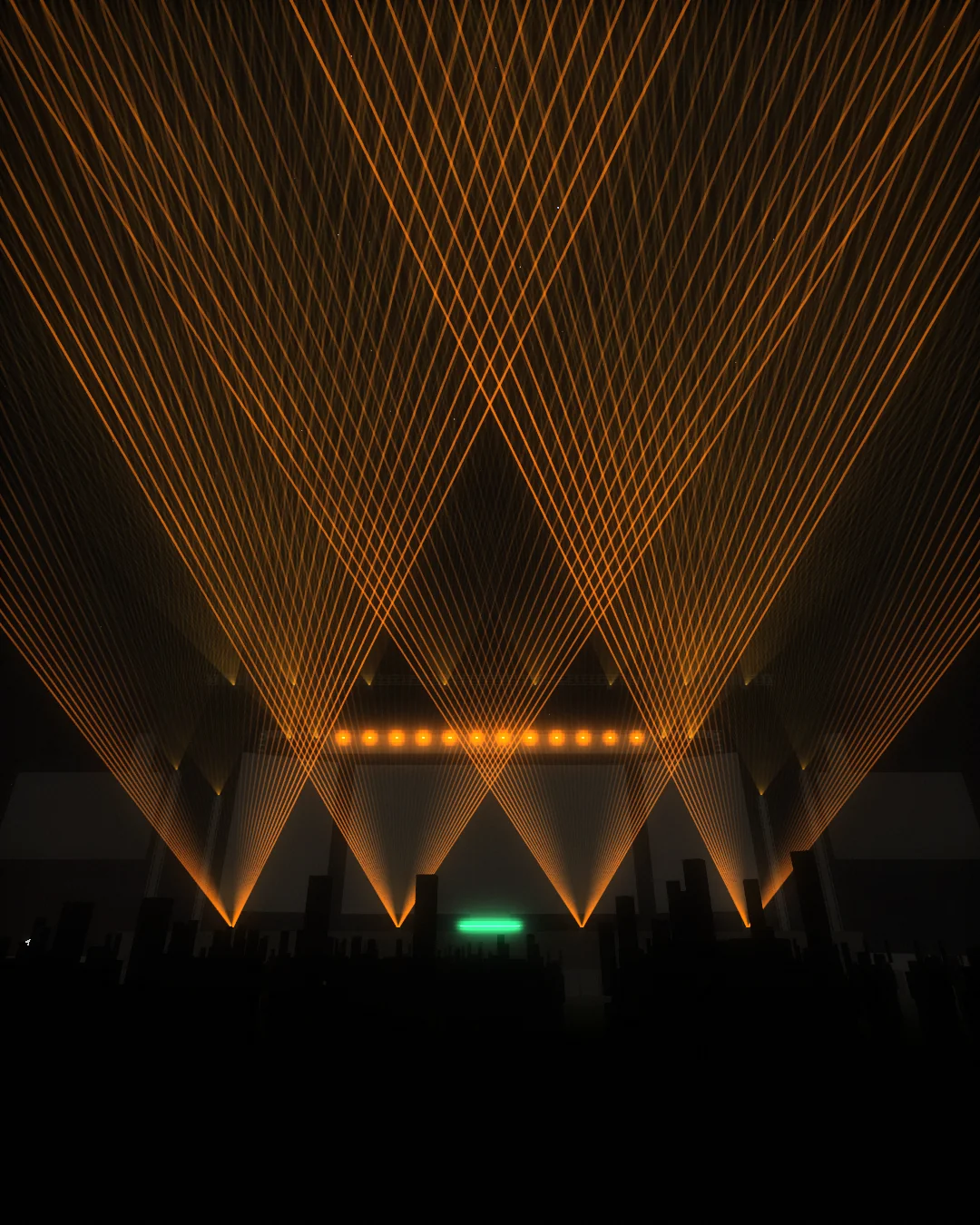 Gold laser dome in GALVO’s physical 3D preview