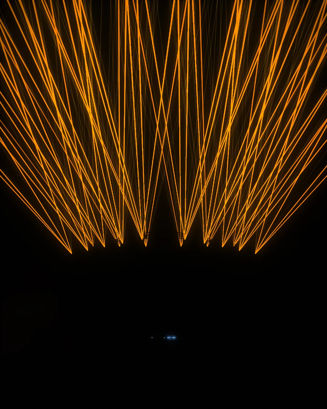Gold laser cone in GALVO’s physical 3D preview